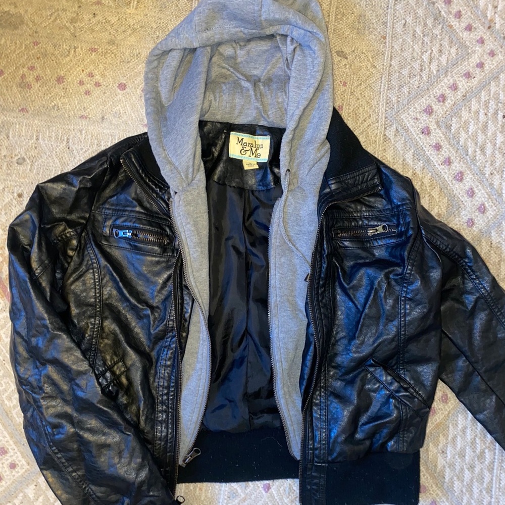 Leather jacket